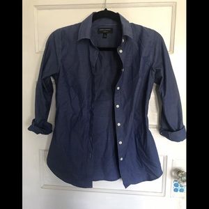 Dark blue women’s button down